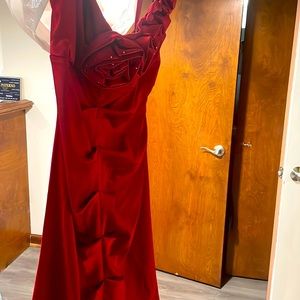 Cocktail dress red